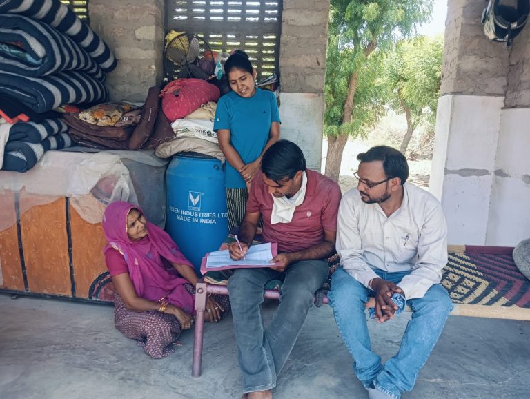 घाणा में प्रथम चरण का हाउस होल्ड सर्वे पूर्ण