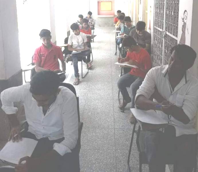 विश्वास एकेडमी मे प्रतिभा प्रोत्साहन परीक्षा का सफल आयोजन