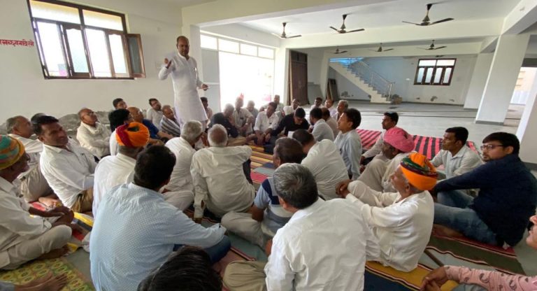 ग्राम बर में रेगर समाज के 21 जोड़े का सामुहिक विवाह सम्मेलन आगामी 23 मई को आयोजित होगा