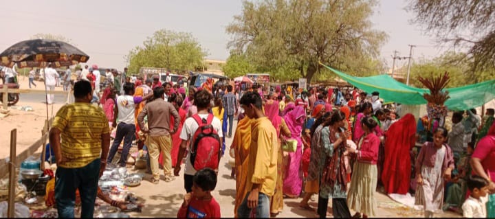 बैशाखी तीर्थ पर लगा मेला