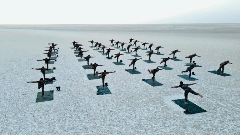 कोणार्क कोर ने मनाया 10 वां अंतर्राष्ट्रीय योग दिवस