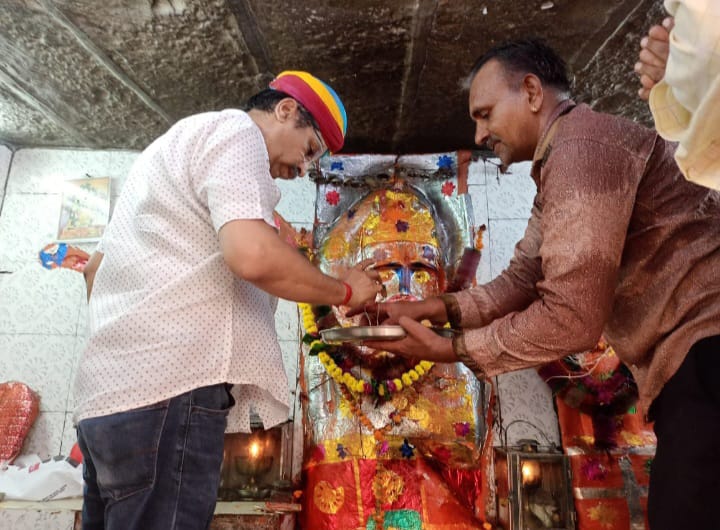 पंचमुखी हनुमान मंदिर परिसर में विकास कार्यों का शुभारंभ