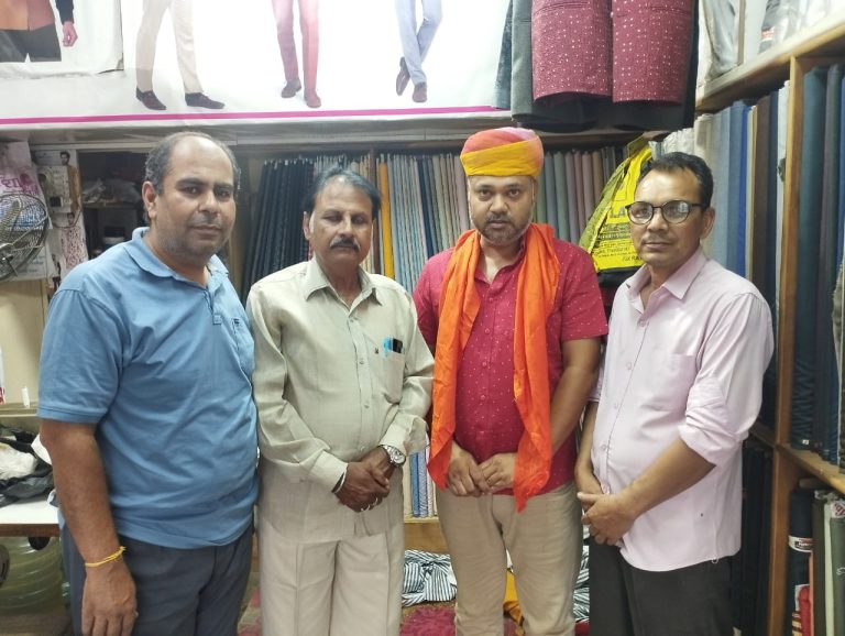 जयकिशन जलवाणिय़ा का स्वागत एवं अभिनंदन