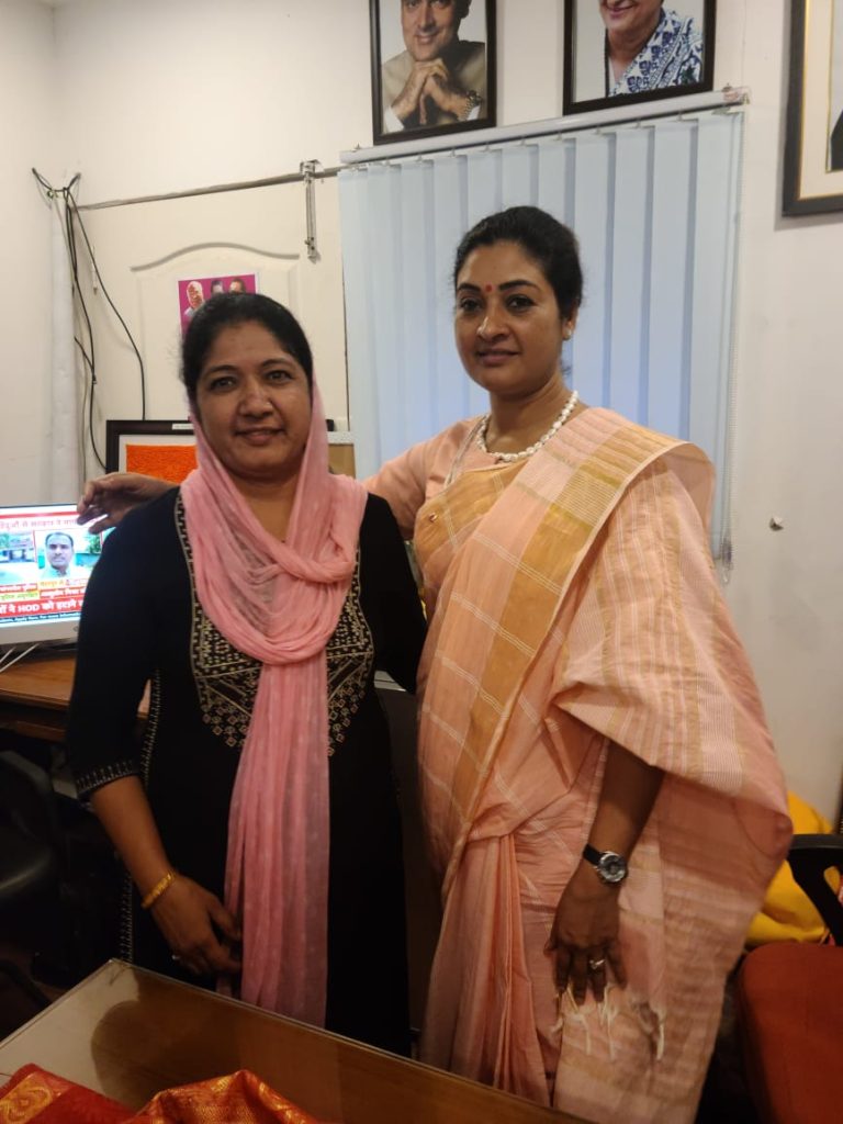 रूबिना खान को हरियाणा विधानसभा चुनाव 2024 के सिरसा विधानसभा से पर्यवेक्षक नियुक्त किया 